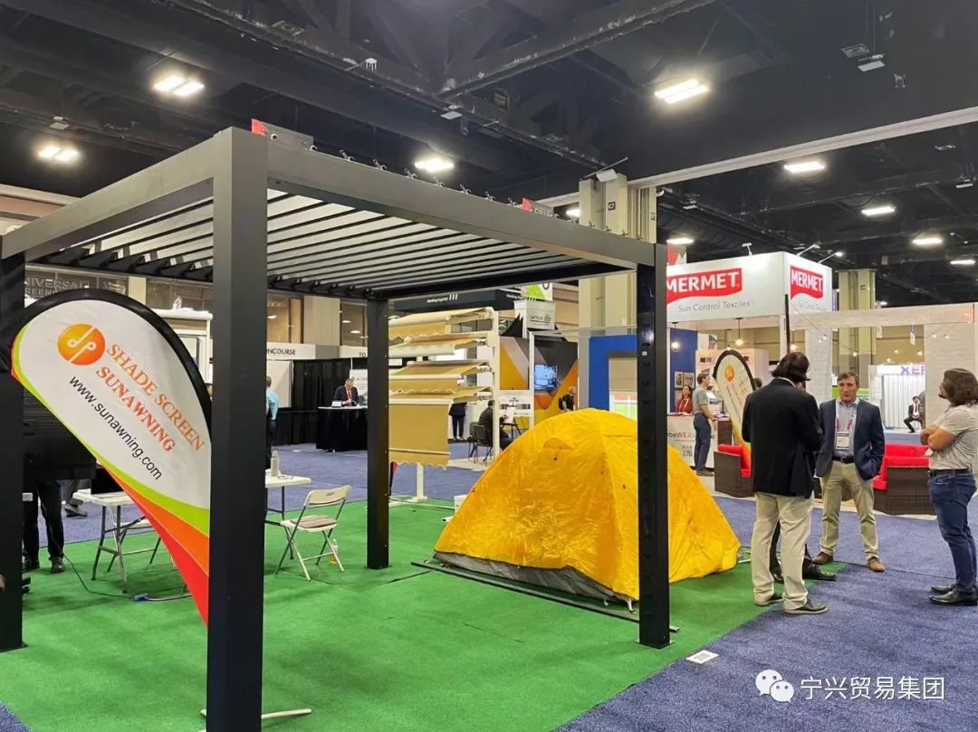 森福遮陽(yáng)設(shè)備(bei)公(gōng)司參加(jia)2022年(nian)北美工(gong)業面料及(ji)遮陽(yáng)産(chan)品(pin)展(zhan)